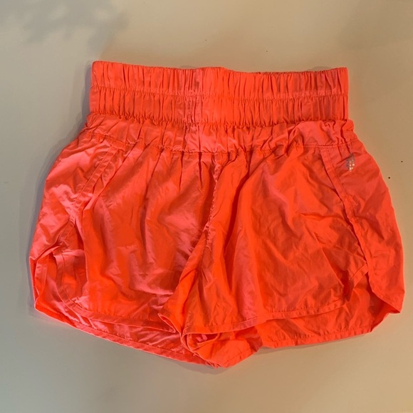 FP Movement by Free People Pants - Free People Movement The way home shorts-size large-orange
